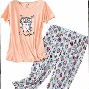 Cotton Blend Pajama Set